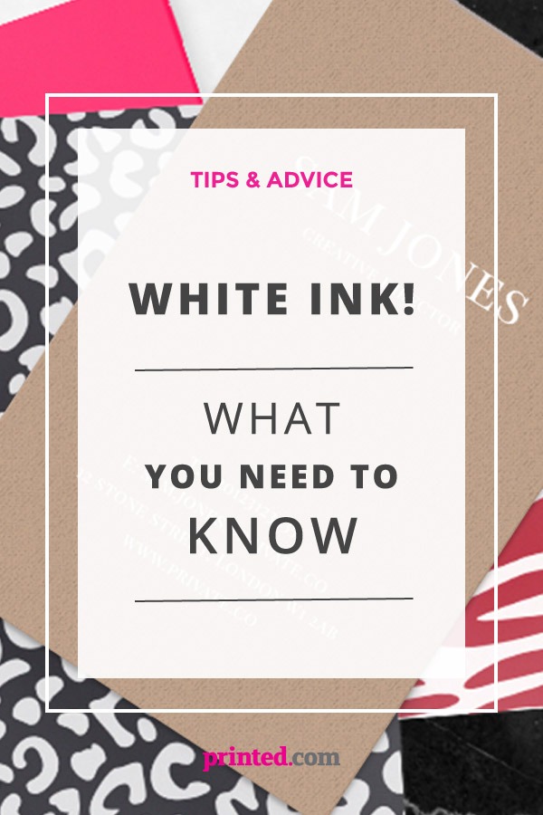 White Ink and what you need to know