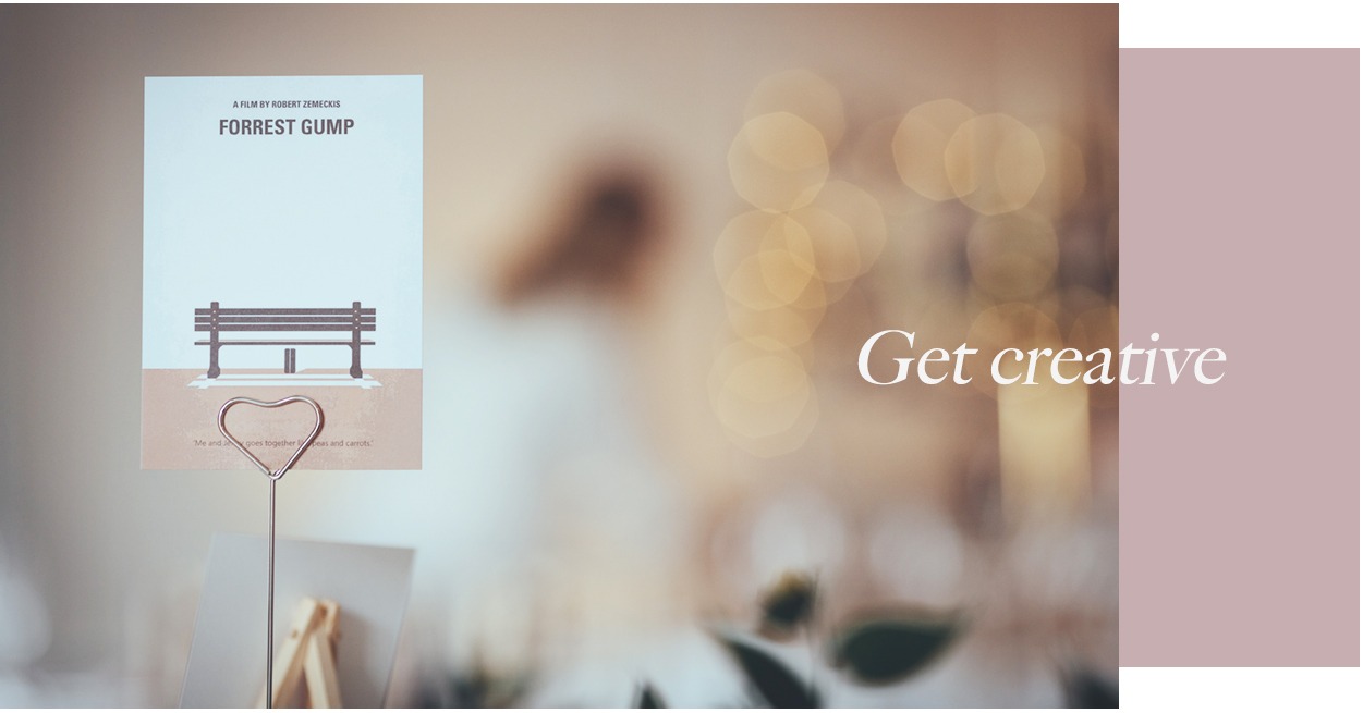 Name your tables the easy way at printed.com with wedding print essentials for on the day