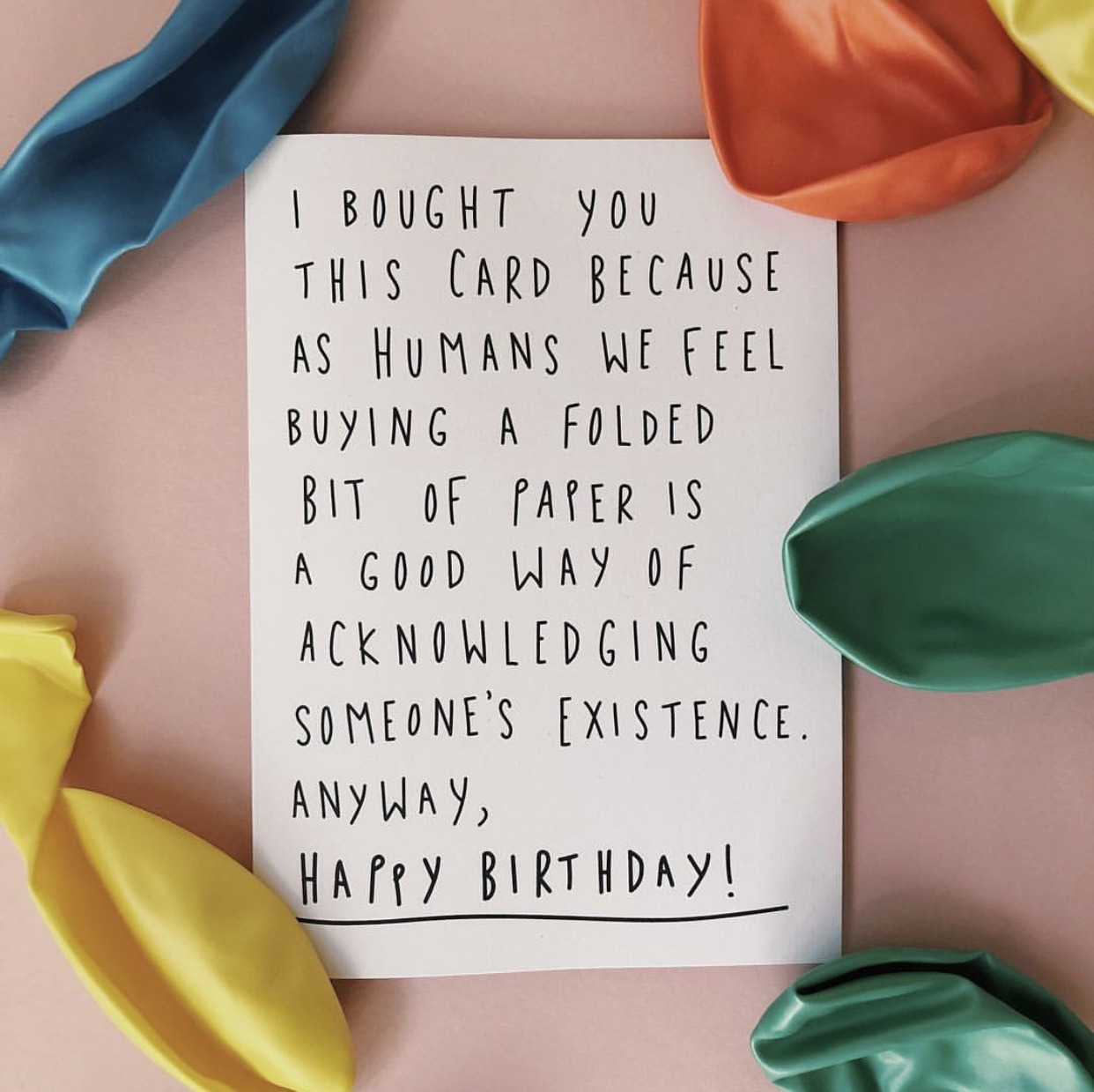 Pretty Neat funny greeting card birthday