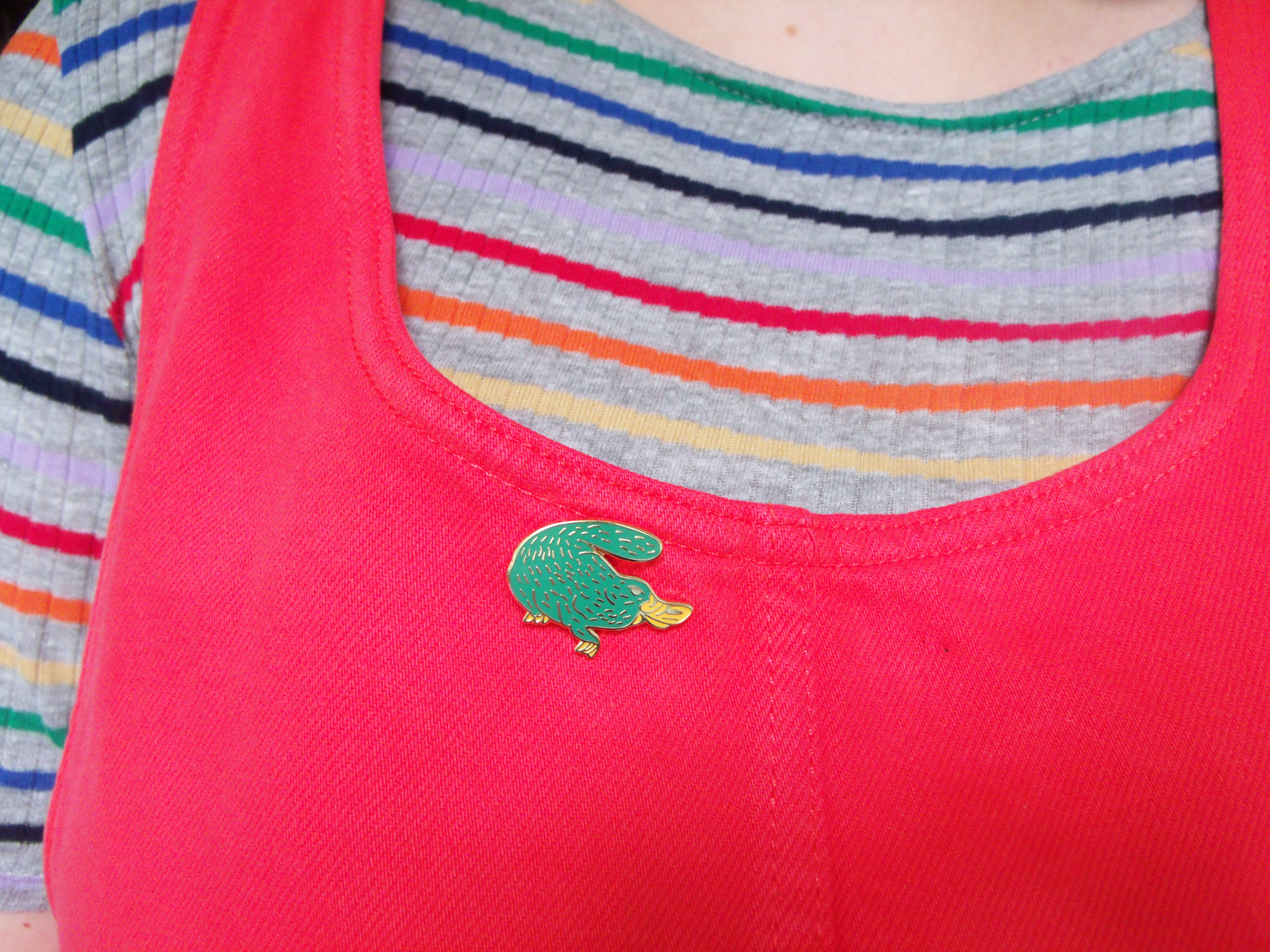 Pin badge by Sophie Heywood