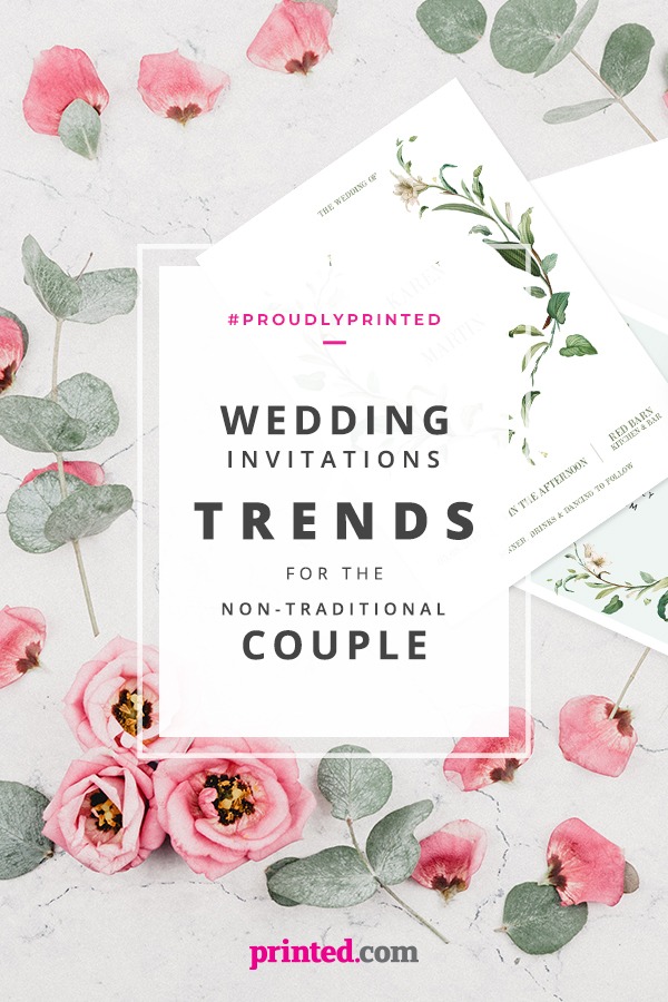 Wedding Invitation Trends For The Non Traditional Couple