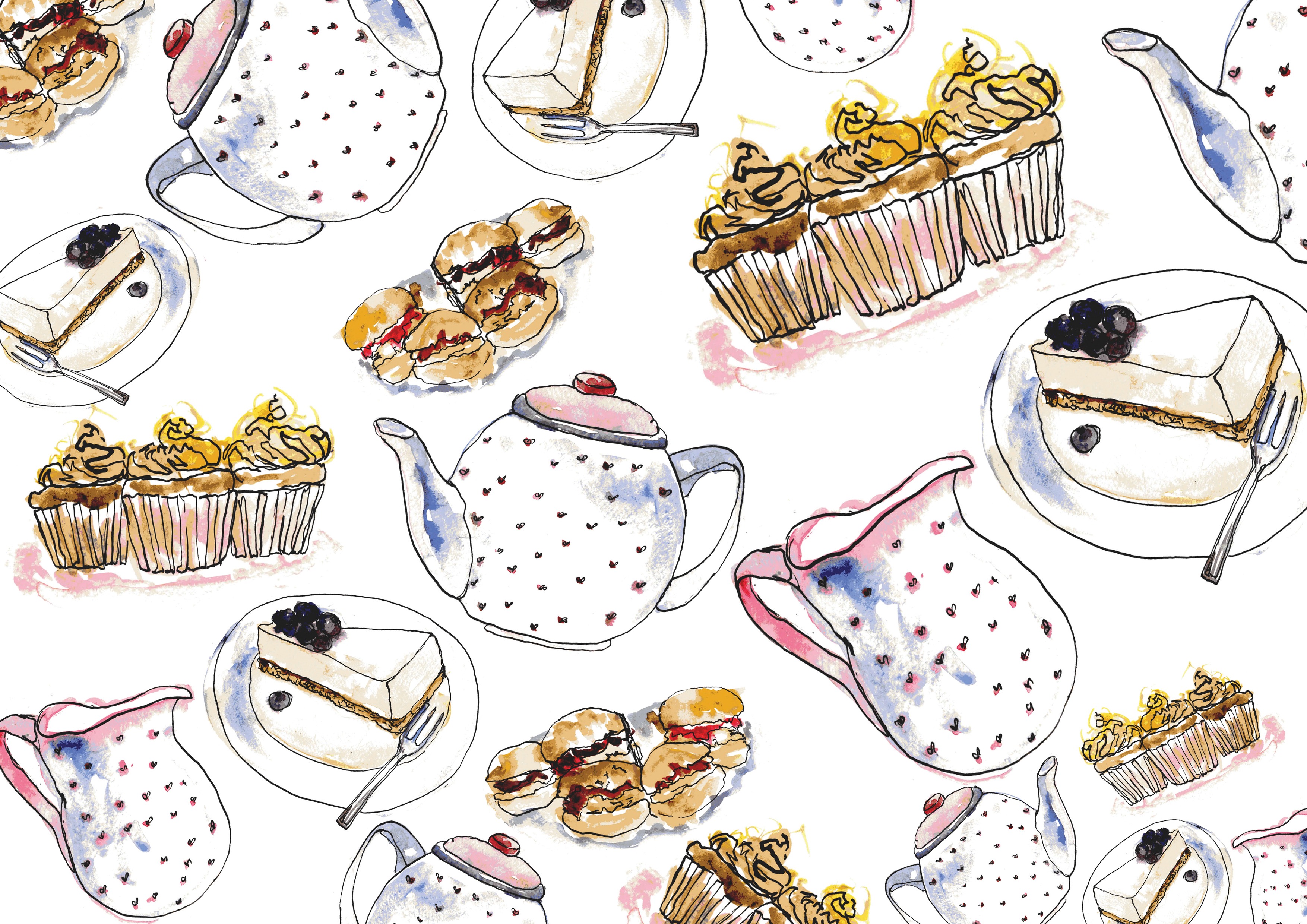 The GBBO Edition: CW Illustrations 