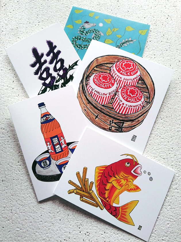  The GBBO Edition: Greeting Cards by Sarah Kwan Artist