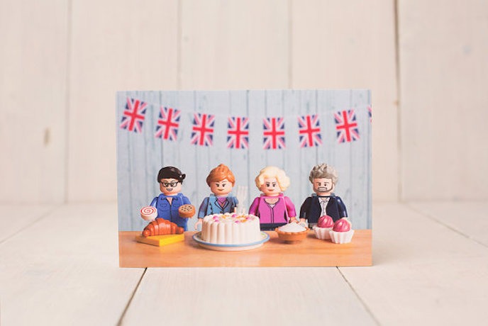 The GBBO Edition: Greeting Cards by Minifig Moments