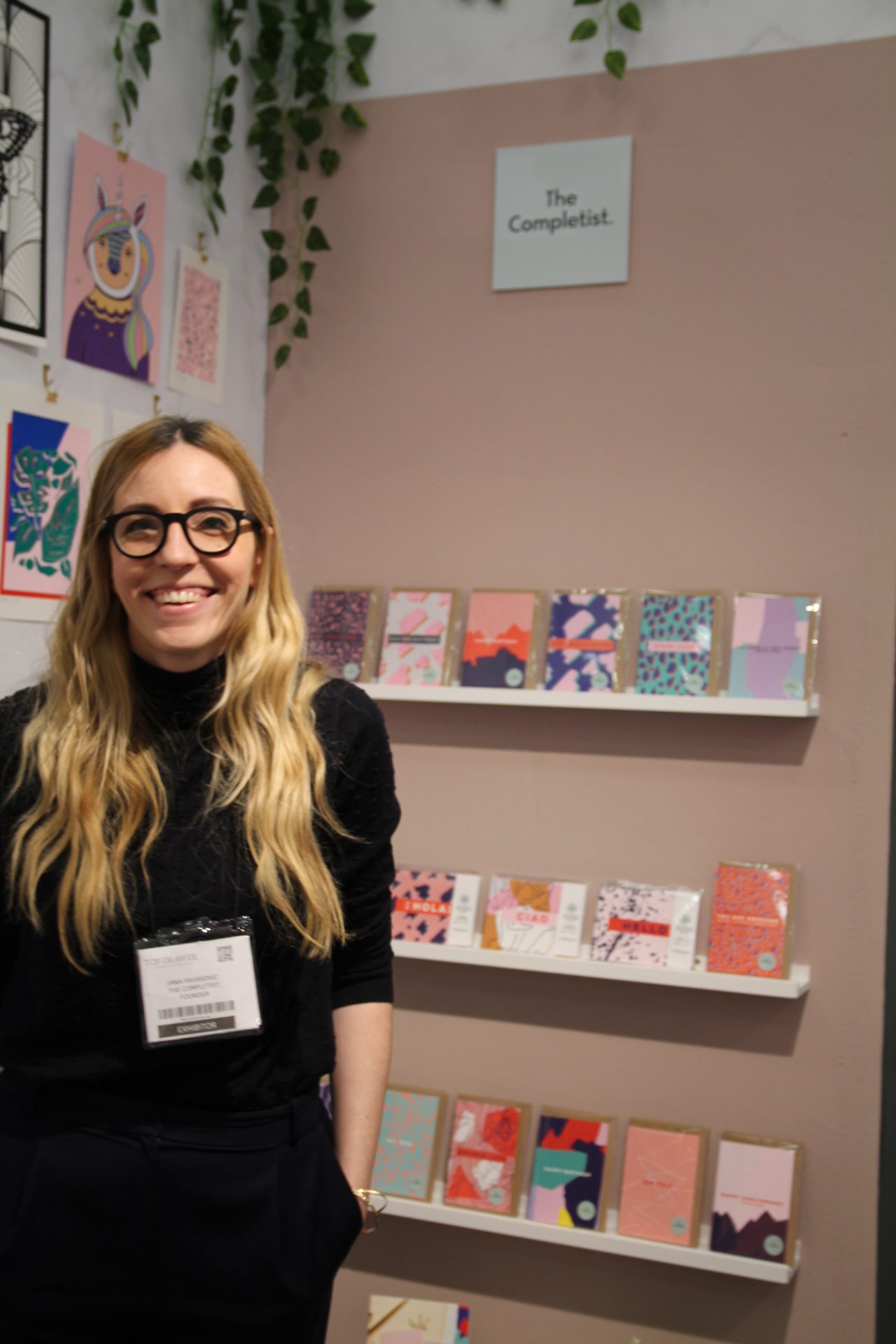 Jana exhibiting with us at Top Drawer 2018