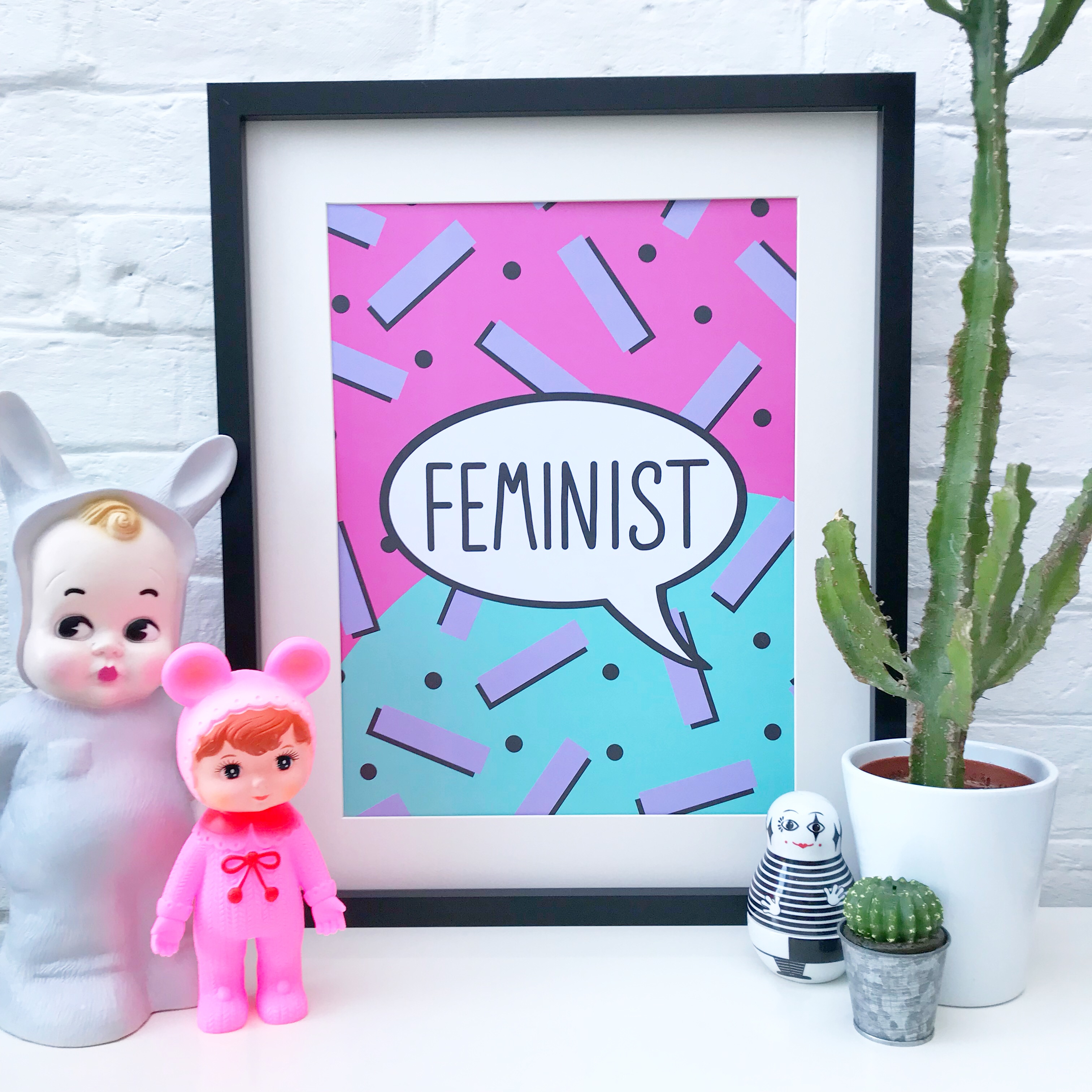 Feminist print by Ted and Kip