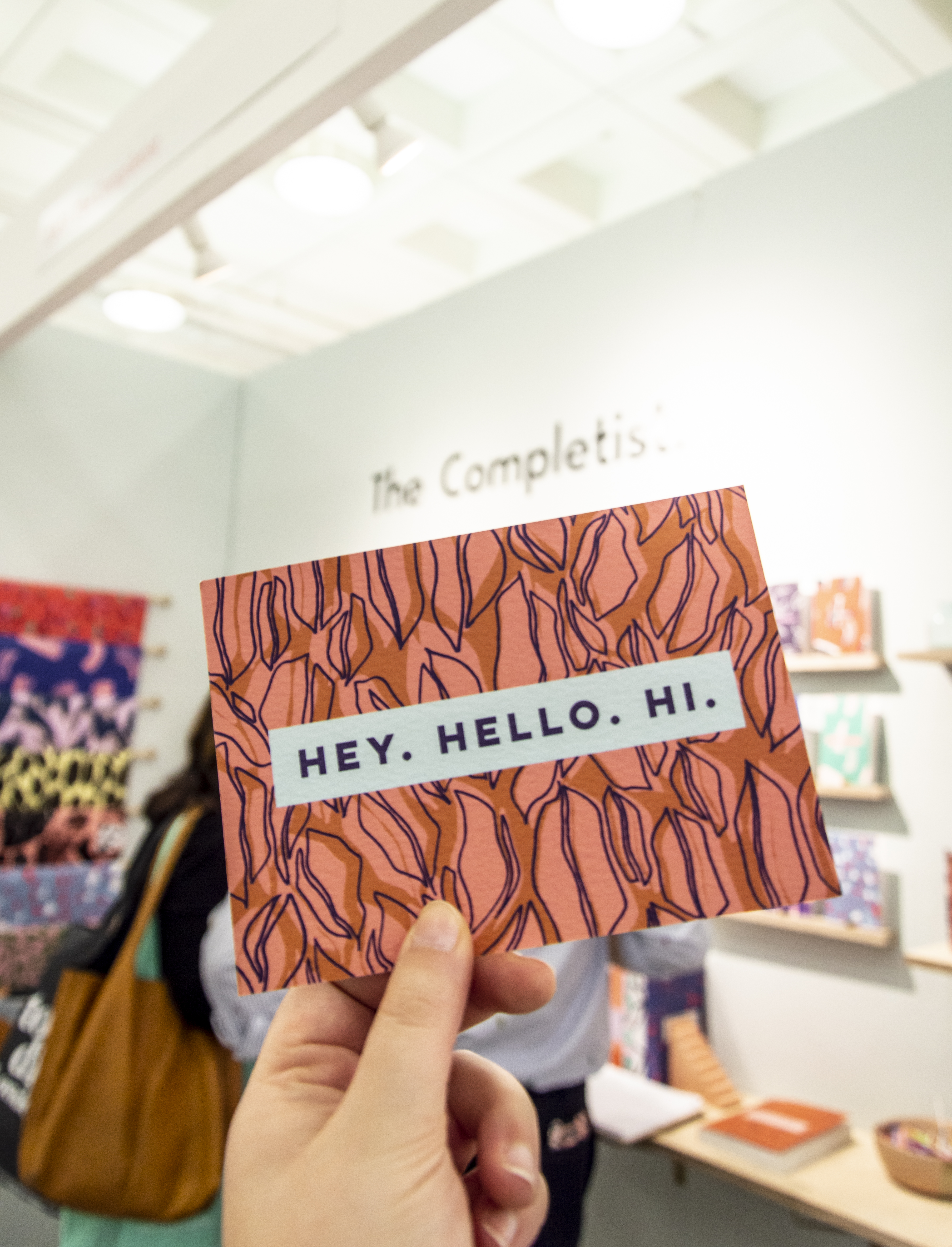 The completist at Top Drawer 2019