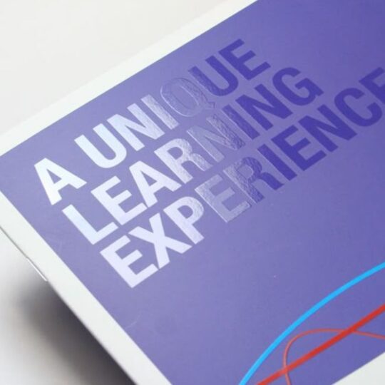 Spot UV Brochure Design