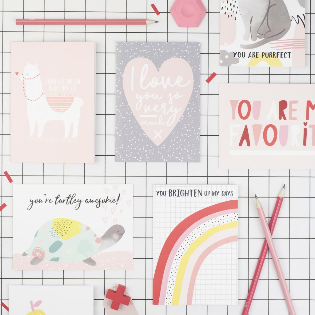 Fun valentines day cards, printed at Printed.com