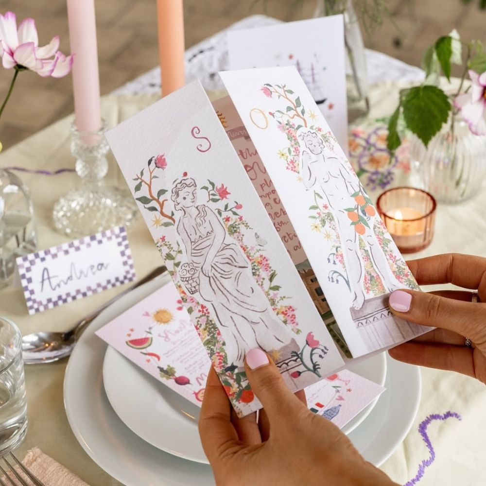 Alison Soye Gatefold Wedding Invite