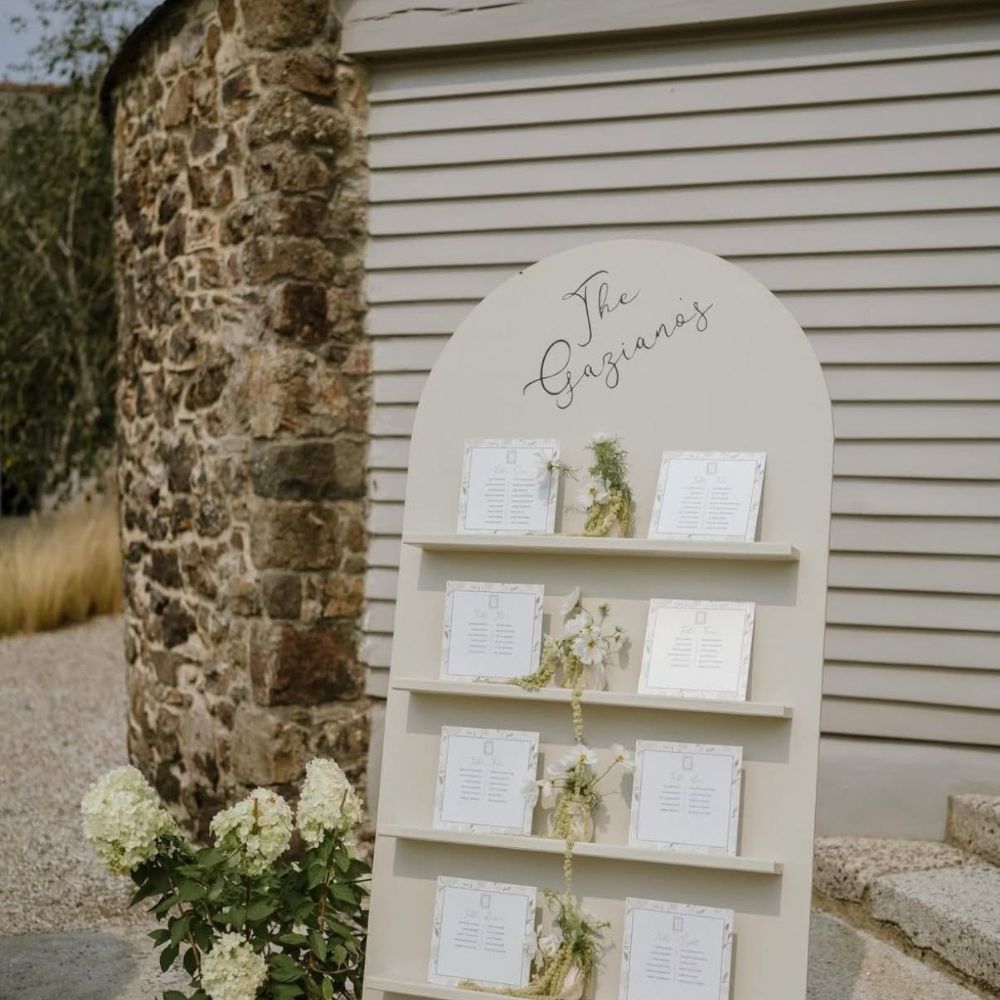 Hannah Louise Wedding Stationery Table Plan