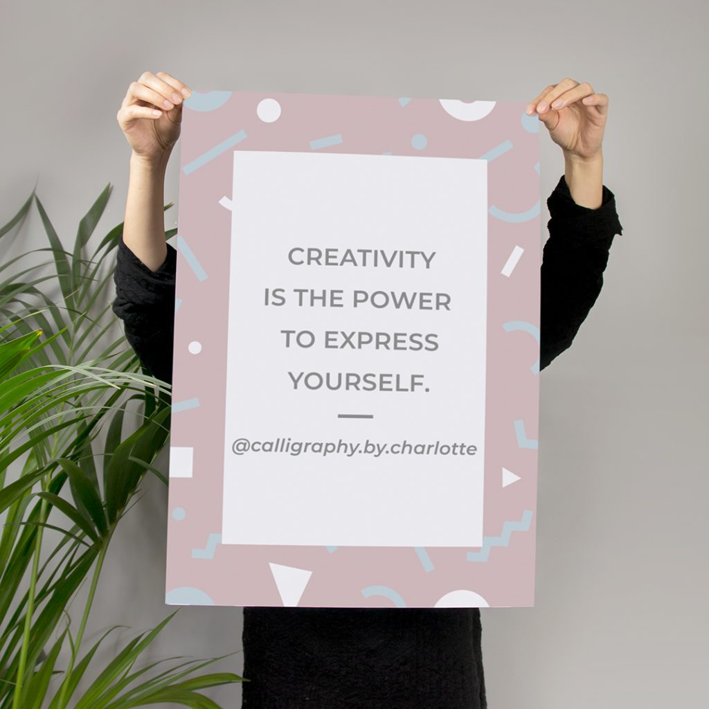 creativity is the power to express yourself