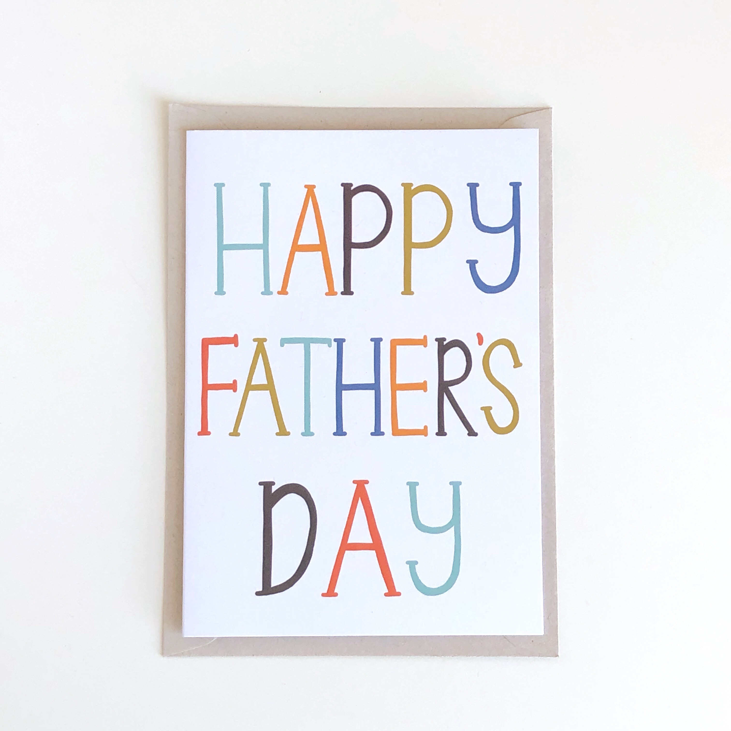 Father's Day card by Sarah Frances #ProudlyPrinted Father's Day