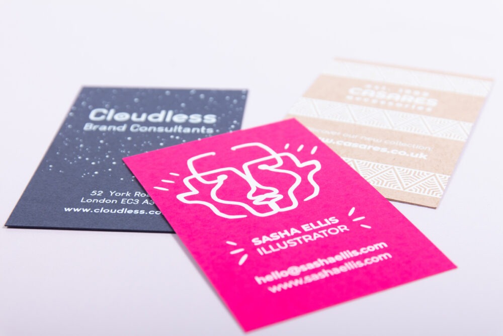 business card special finishes
