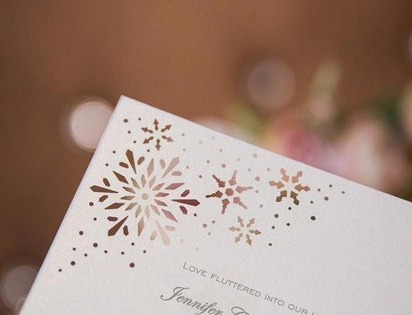 Laser Cut wedding invitation