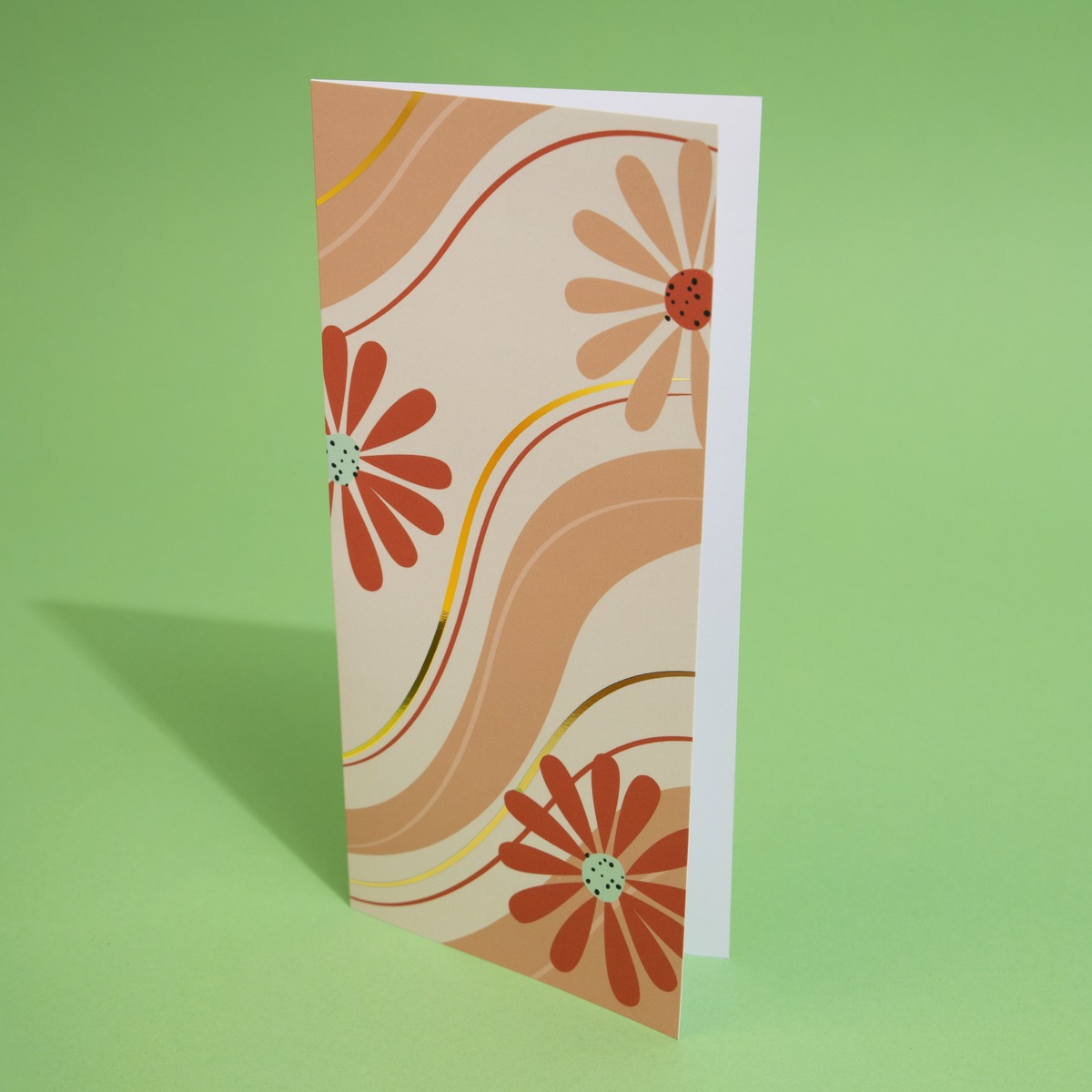 foil greeting card