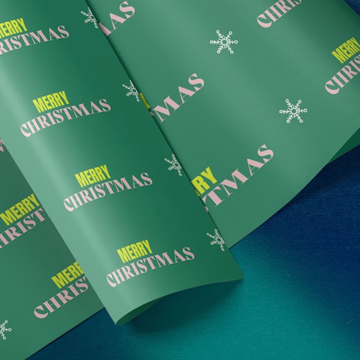 printed wrapping paper