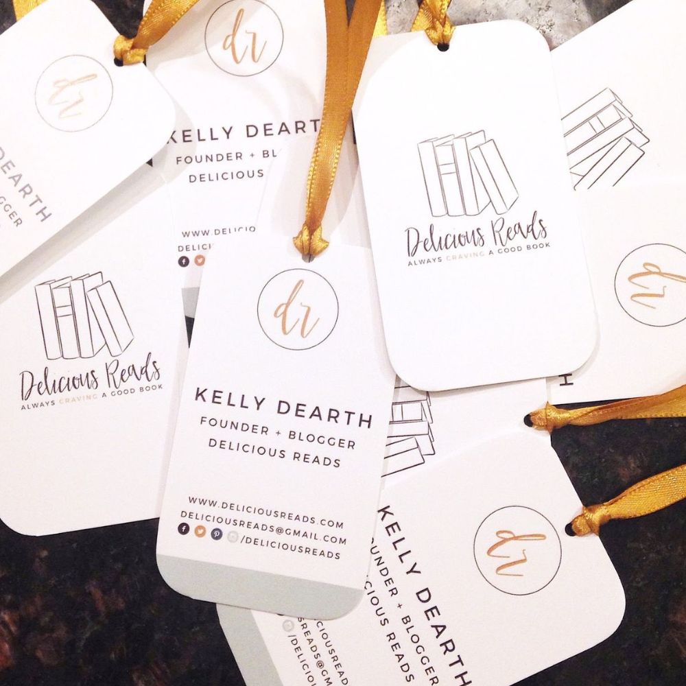 Delicious Reads Business Card Tags