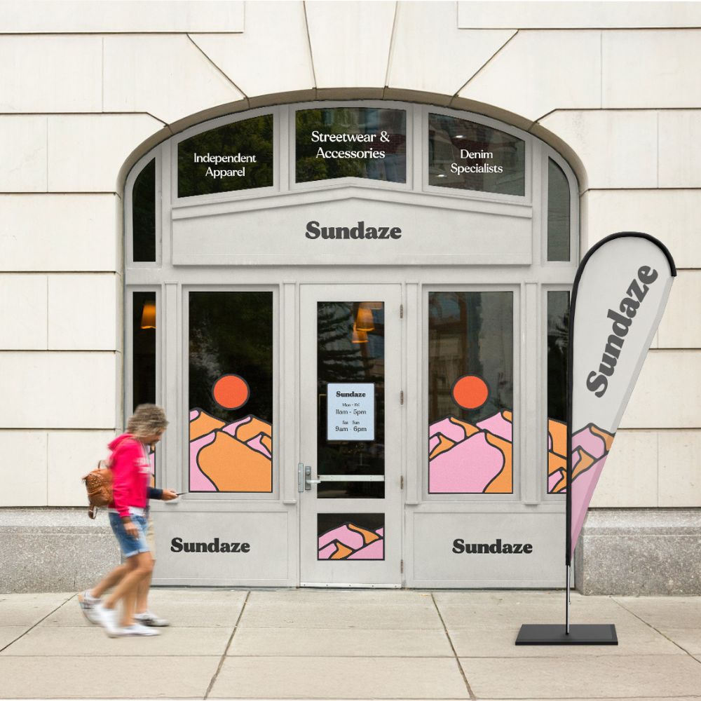 Retail Window Vinyl Decals