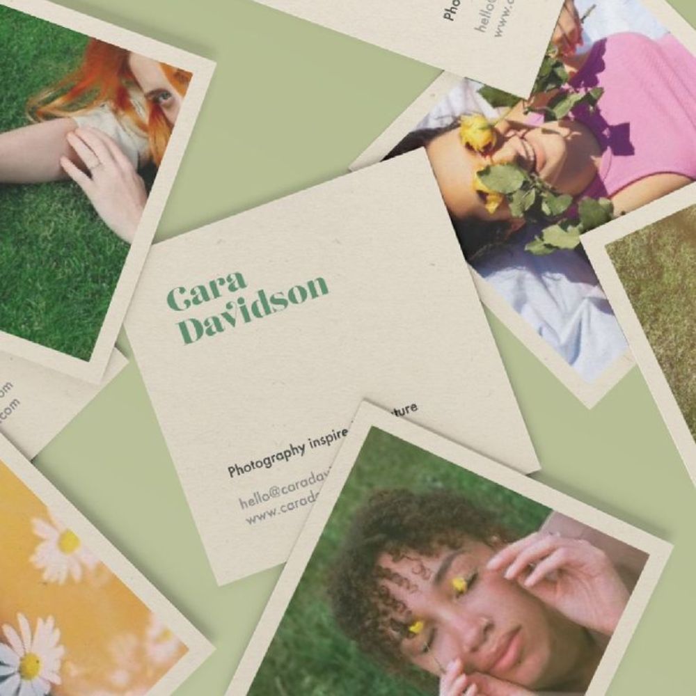 Studio Mac Business Card Collage