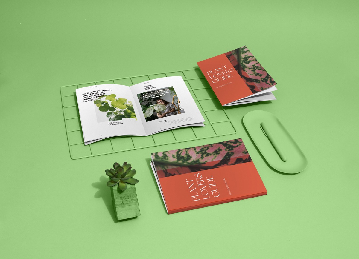 saddle stitched brochures