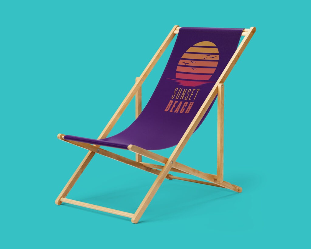 deck chair printing