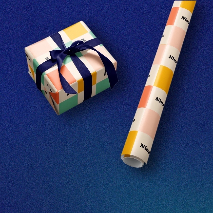 personalised wrapping paper