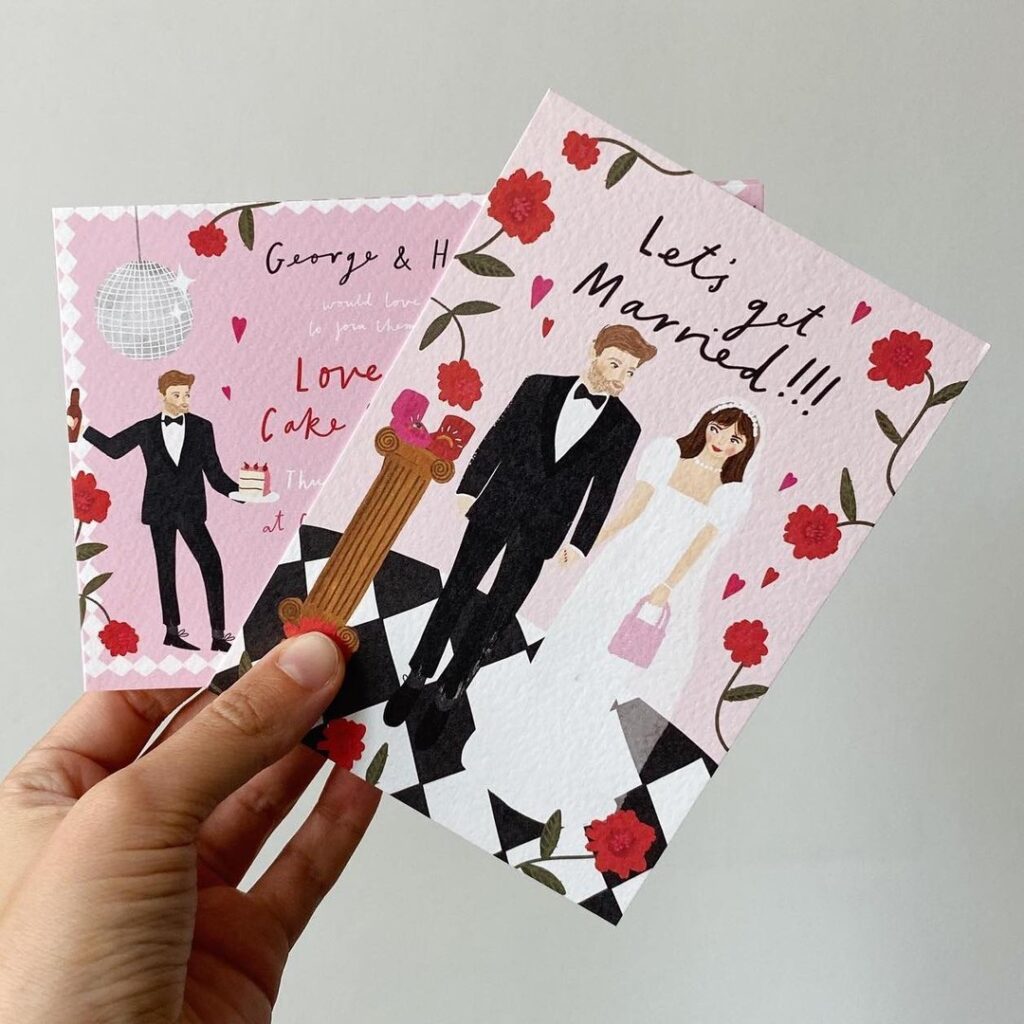 diy wedding invite