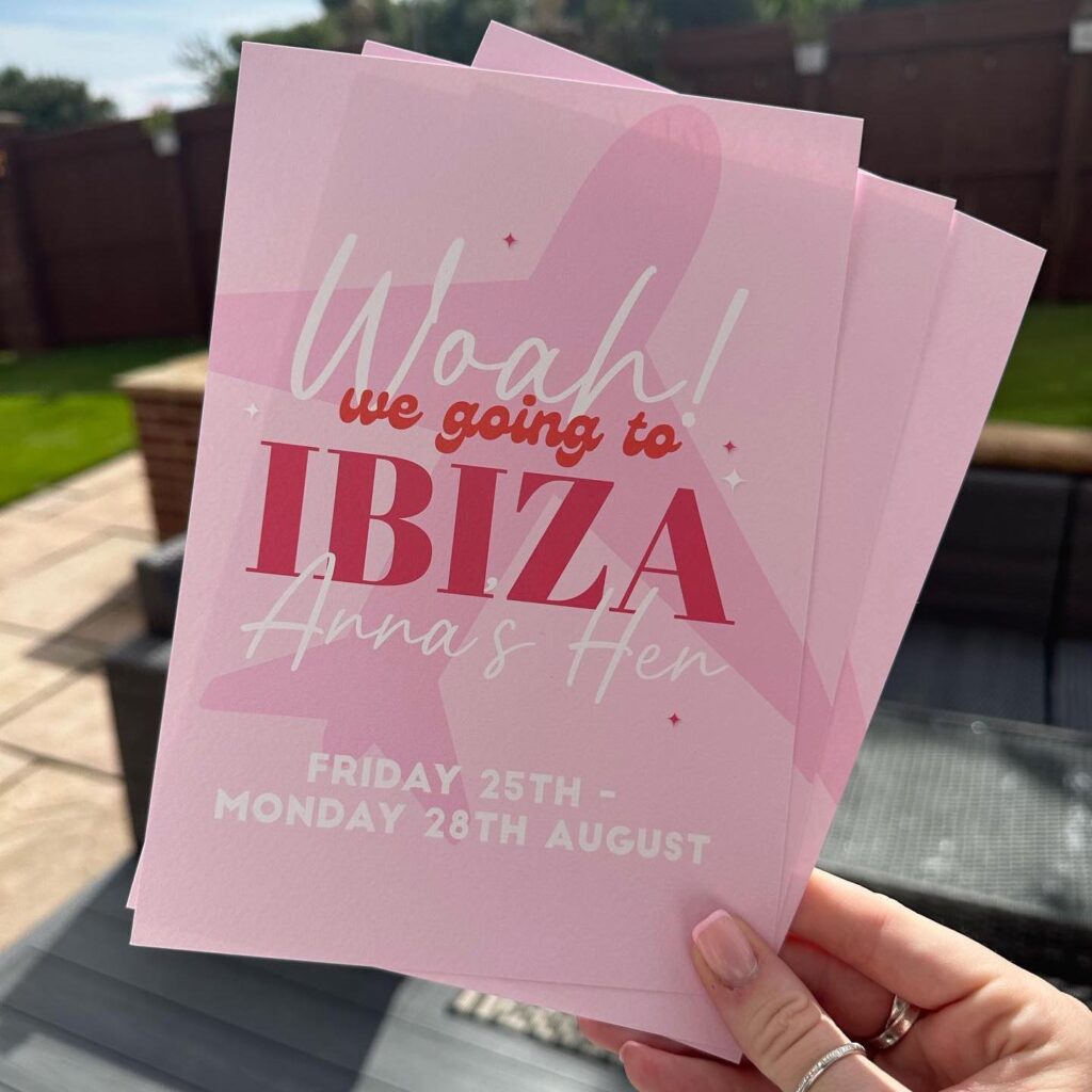 hen do itinerary