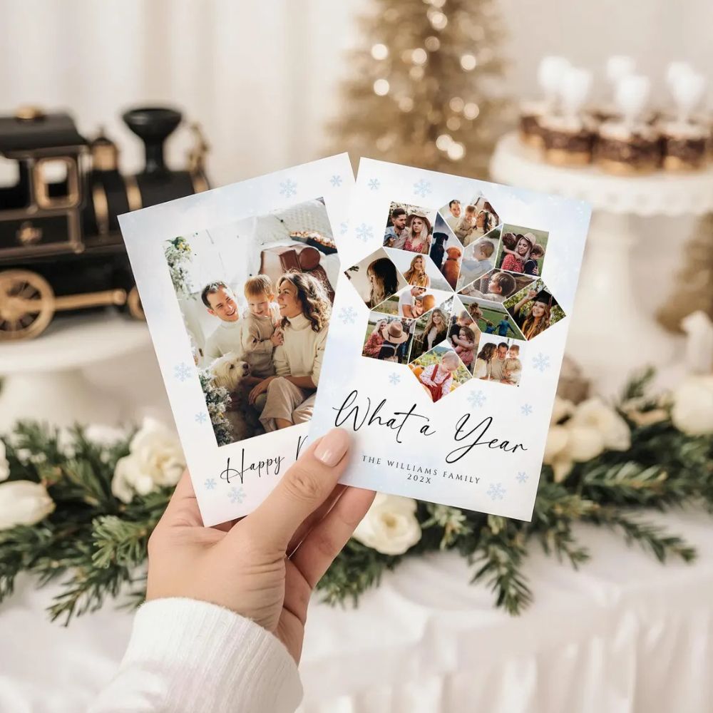 Aoleta Christmas Postcard Template