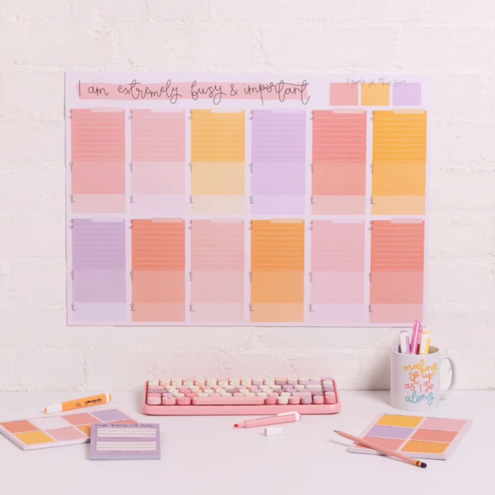 Oh Laura A2 Wall Planner Poster