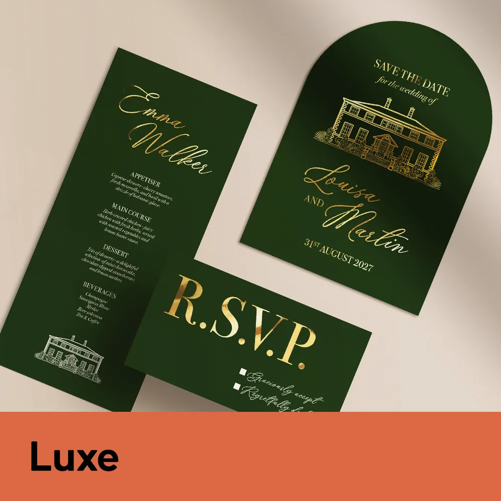 Luxe Wedding Stationery Style