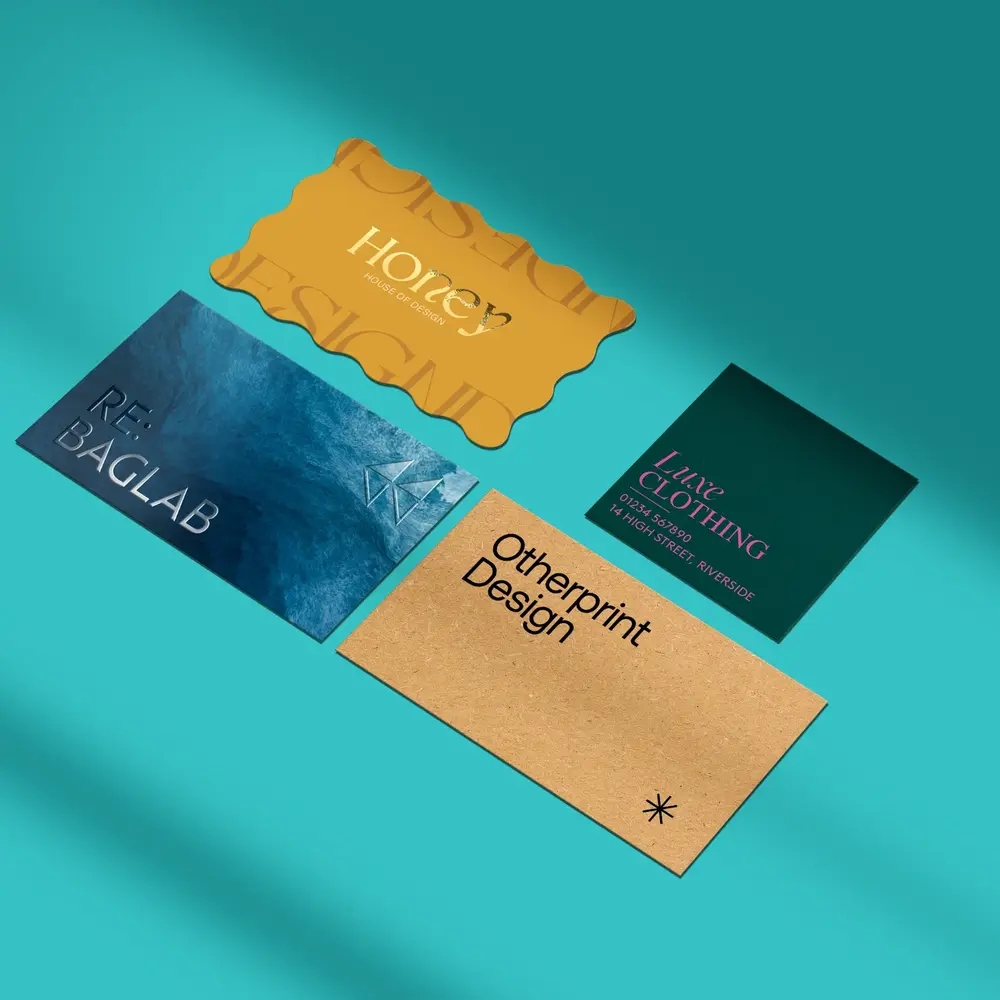 Business Cards with Special Finishes
