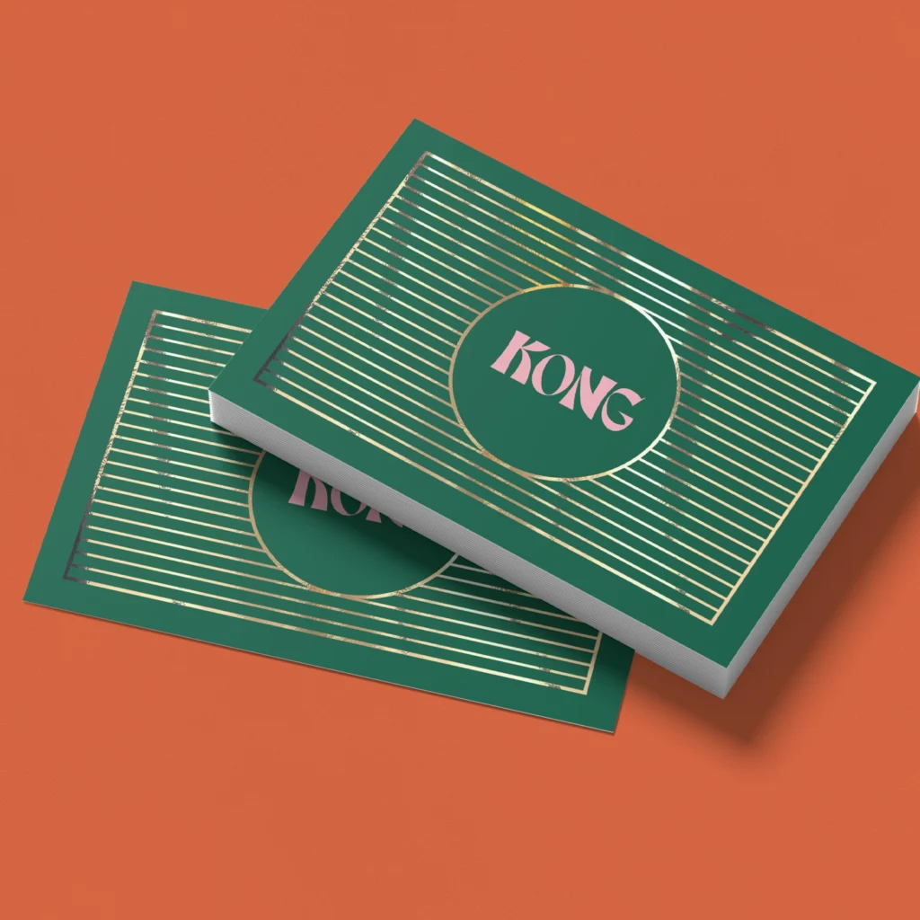 Gold Foil Business Cards