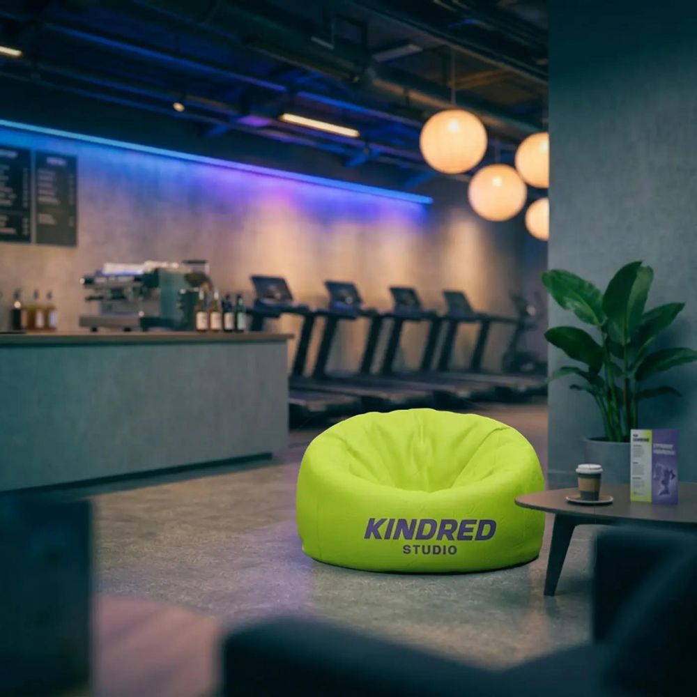 Gym Branded Bean Bag