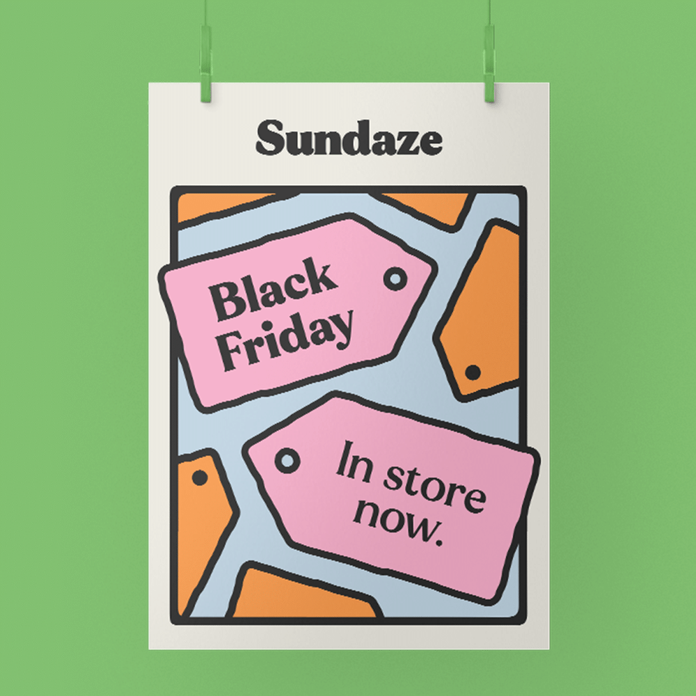 Retail Promotional Black Friday Poster 