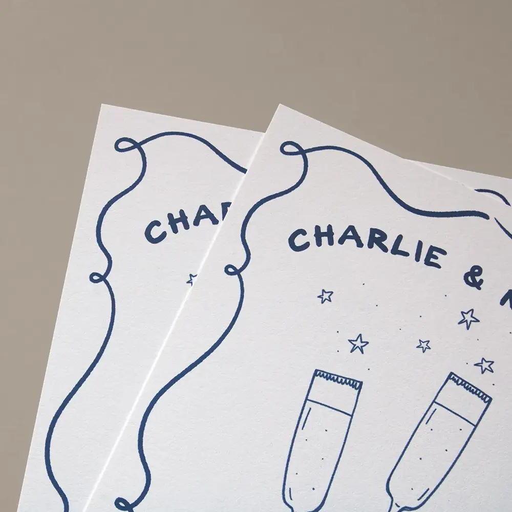 A close-up of our Cotton paper.