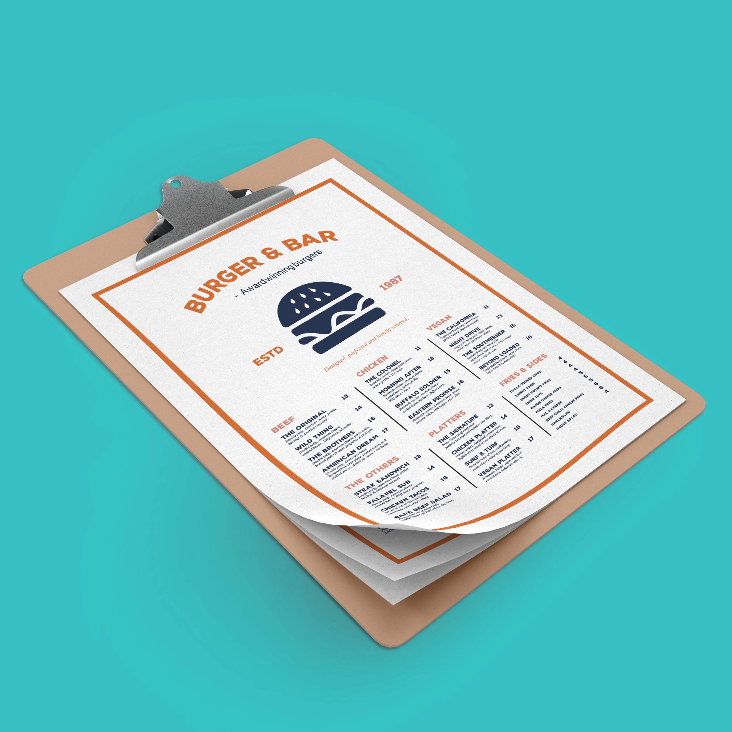 Custom Menu Printing for Restaurants & Hospitality | Printed.com