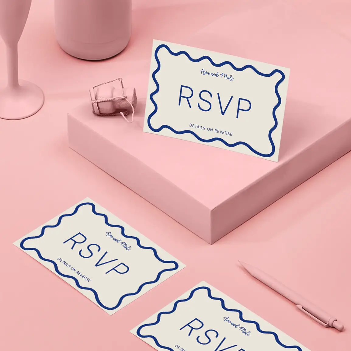 Custom Wedding RSVP Cards | Premium Response Card Printing