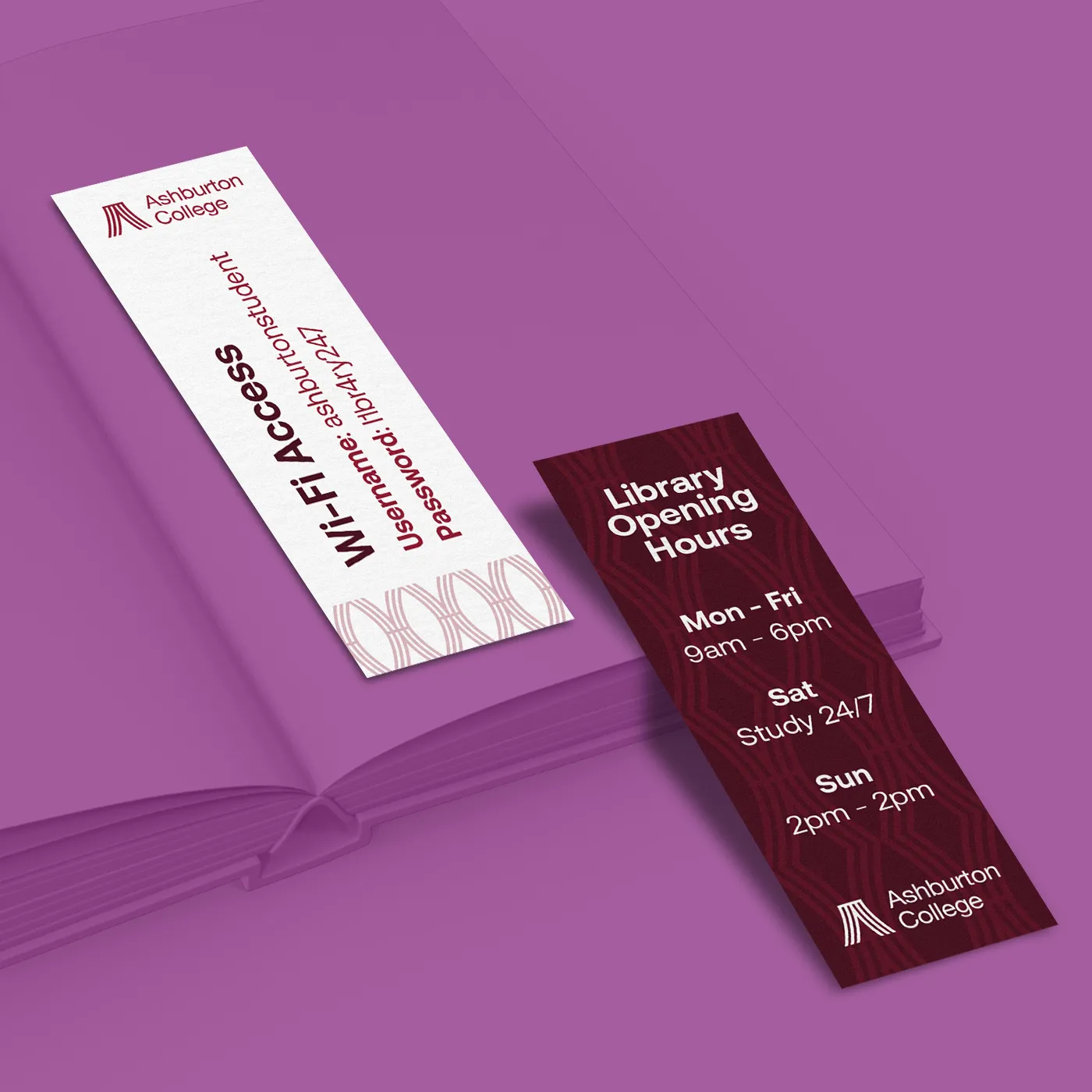 University Bookmark Example Custom Bookmark Printing | Promotional & Reseller Bookmarks | Printed.com