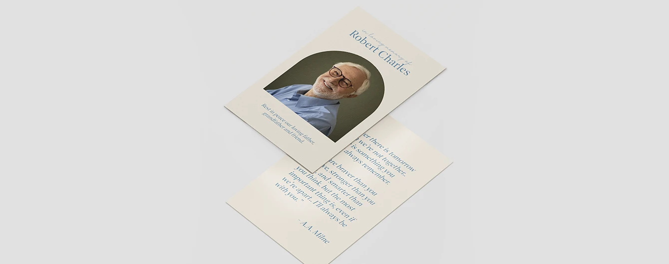 Funeral Cards
